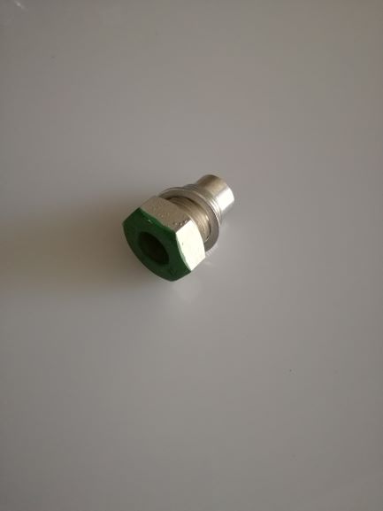 VOITH FUSIBLE PLUG EXM18 160ο C GREEN TCR.11976120 WITH SEAL RING 03658018 (VOITH HAS 1 CODE-ALREADY INSERTED)